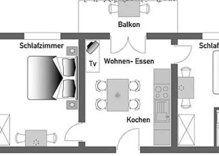 Apartament Kornblume By Interhome